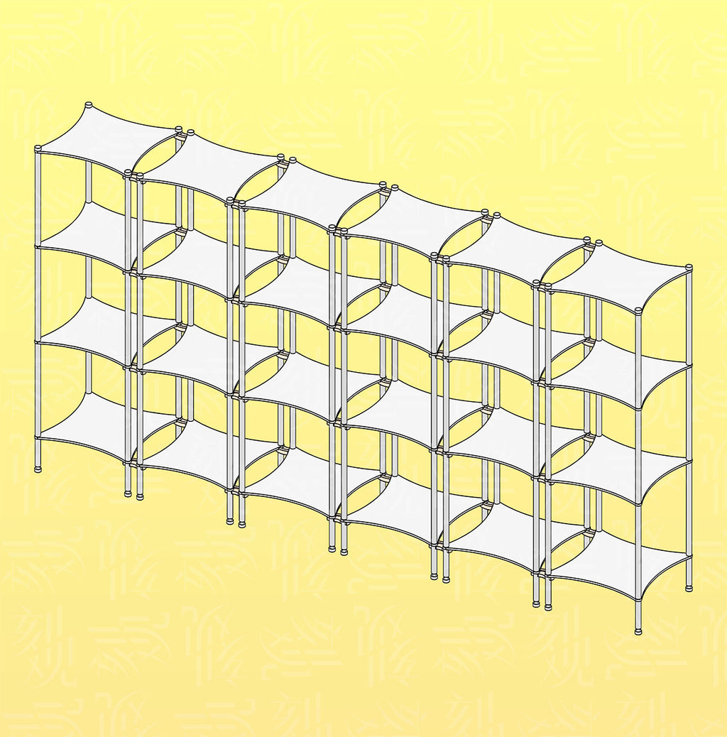 Aluminum Desktop Shelf Model 2