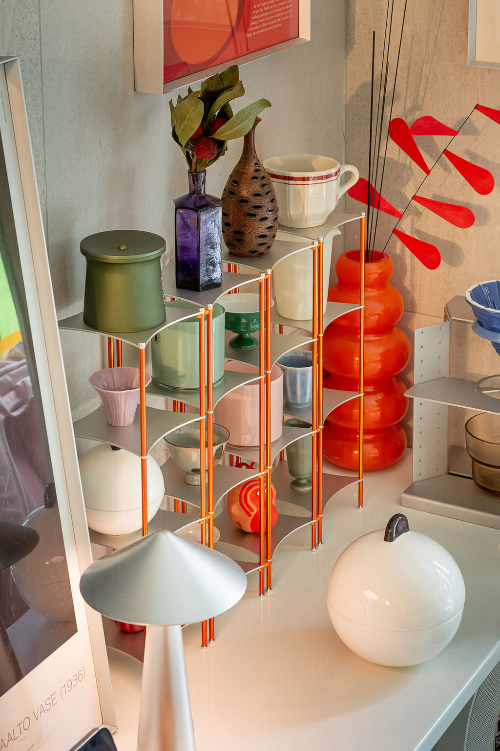 Aluminum Desktop Shelf Model 2