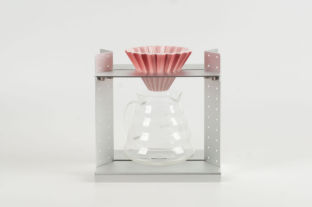 Aluminum pour over coffee stand