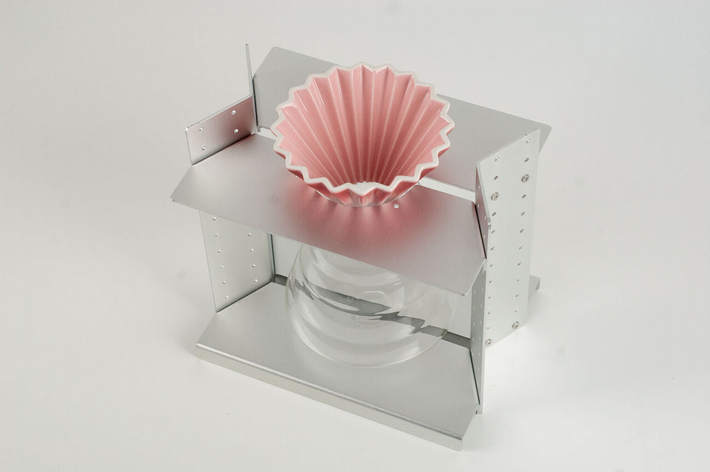 Aluminum pour over coffee stand