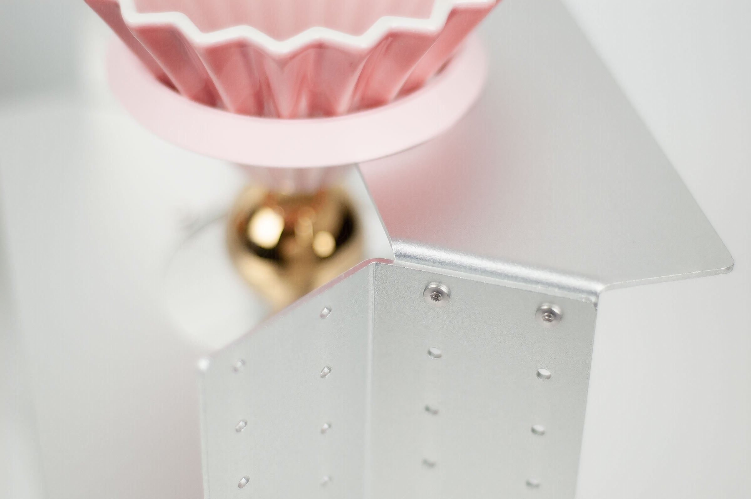 Aluminum pour over coffee stand