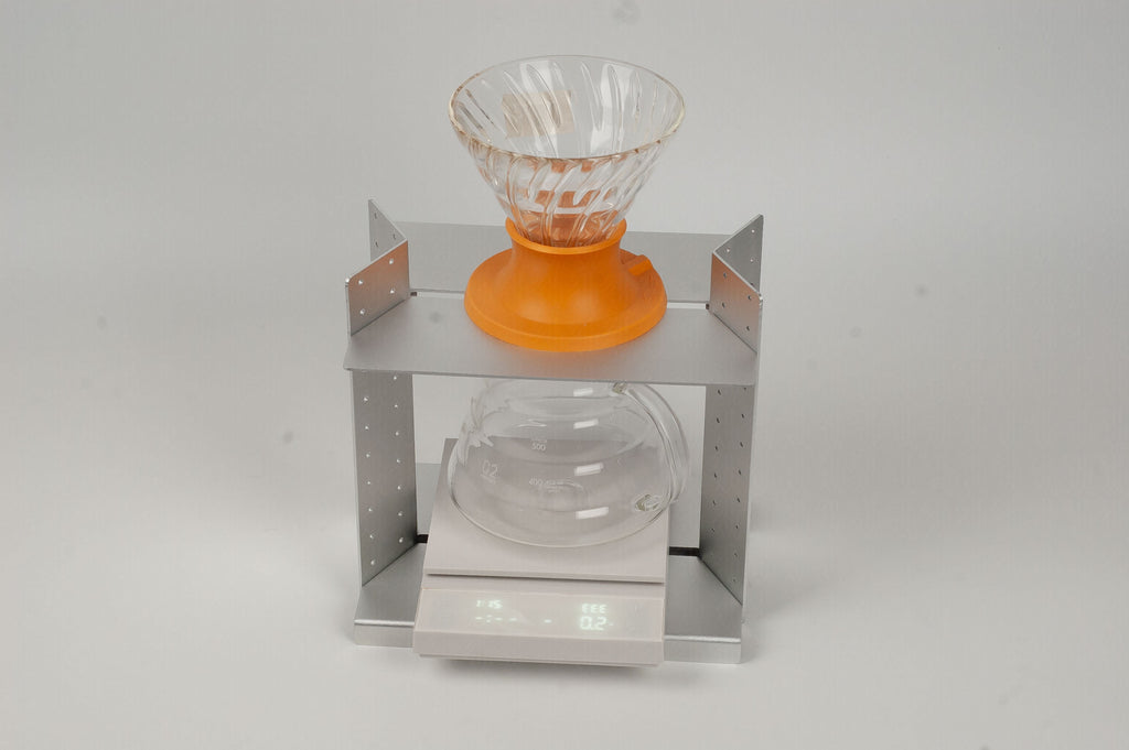 Aluminum pour over coffee stand