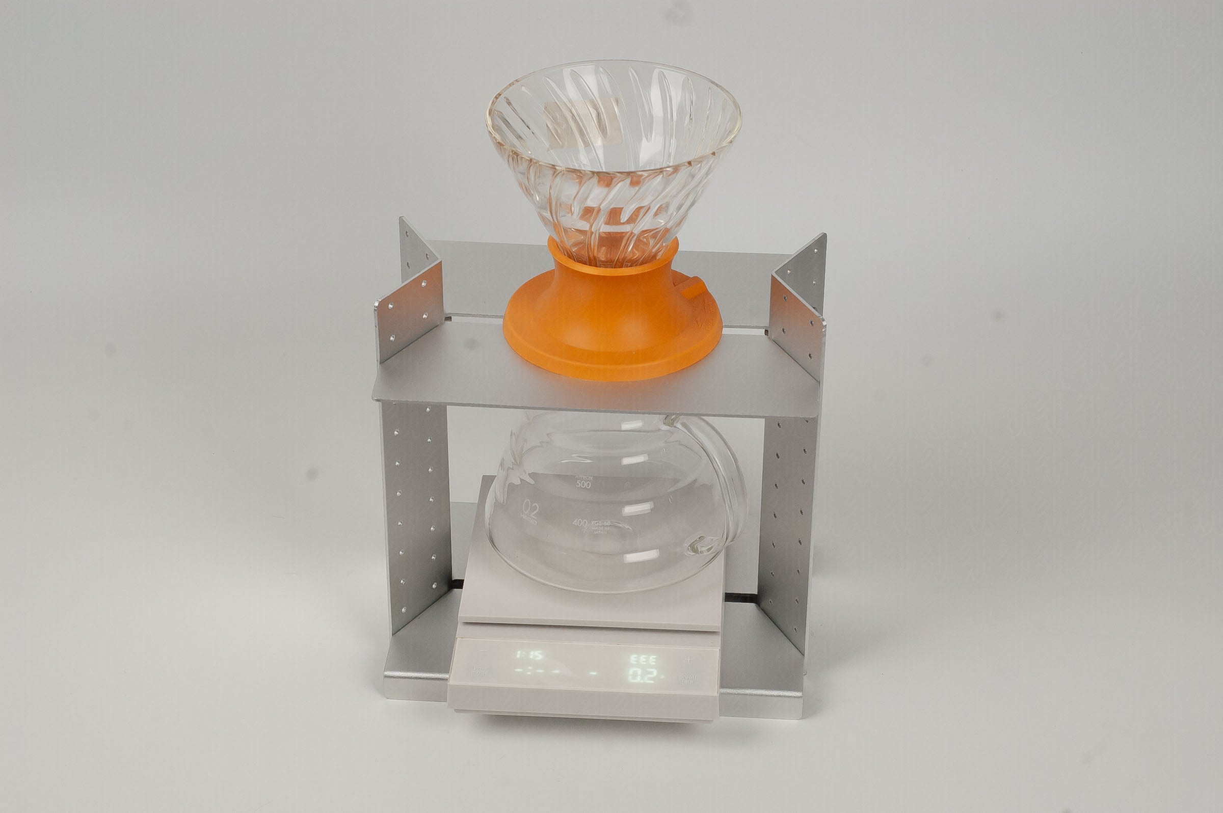 Aluminum pour over coffee stand