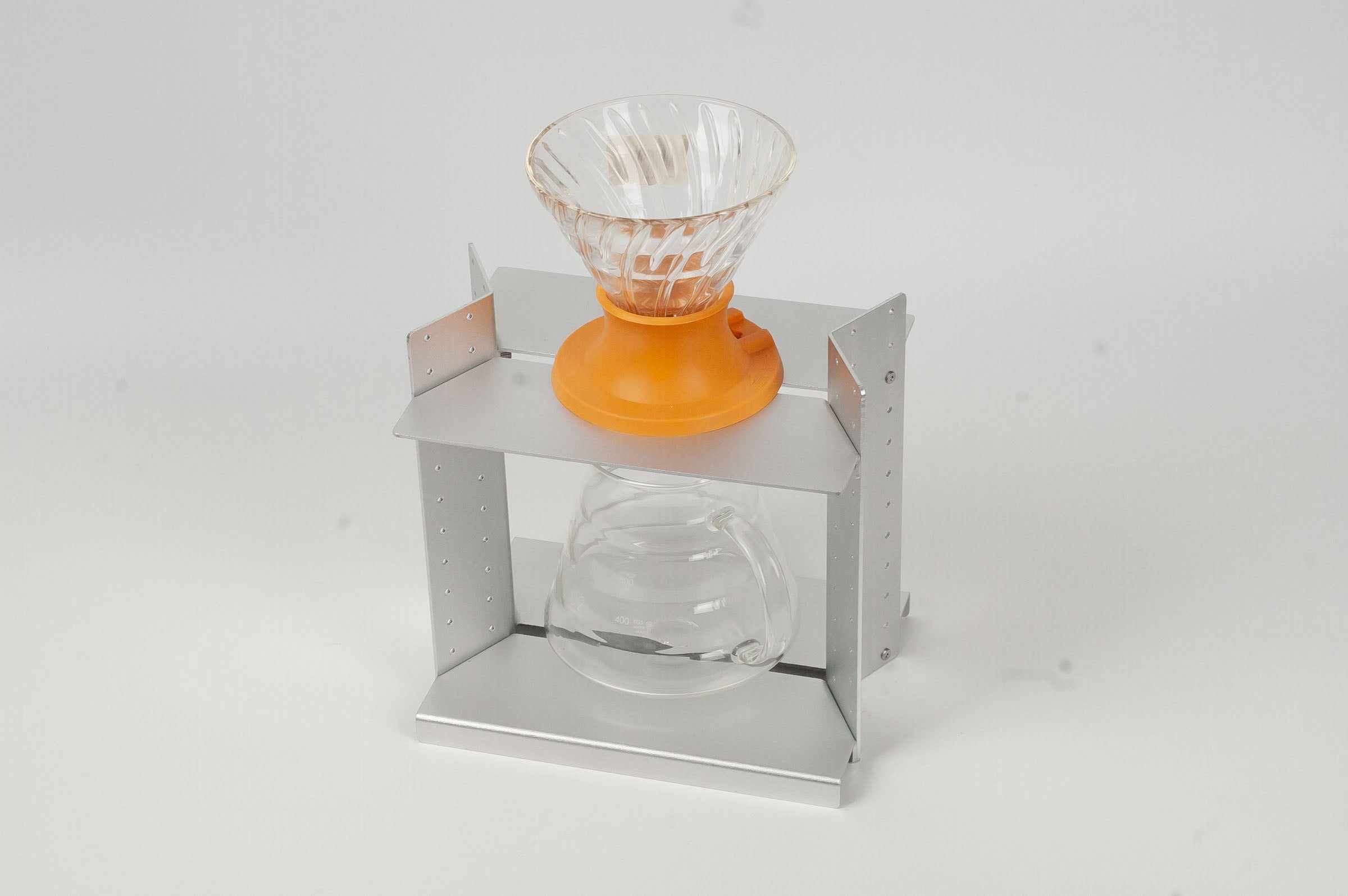 Aluminum pour over coffee stand