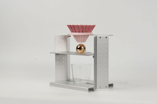 Aluminum pour over coffee stand