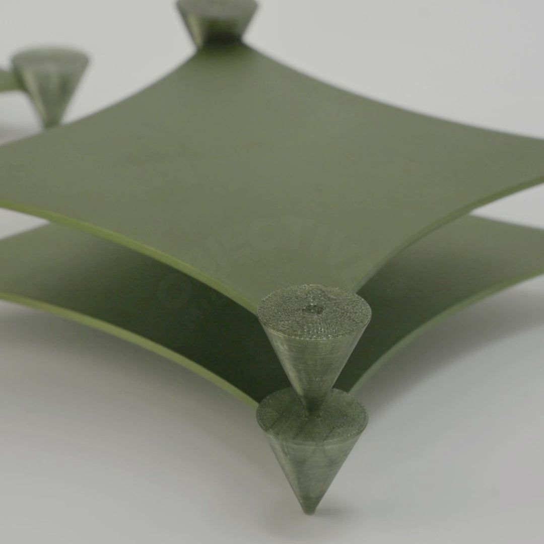 Stackable Aluminum Coasters